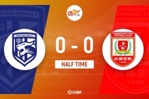 半场-武汉三镇暂0-0长春亚泰 图多列禁区倒地未判点引争议