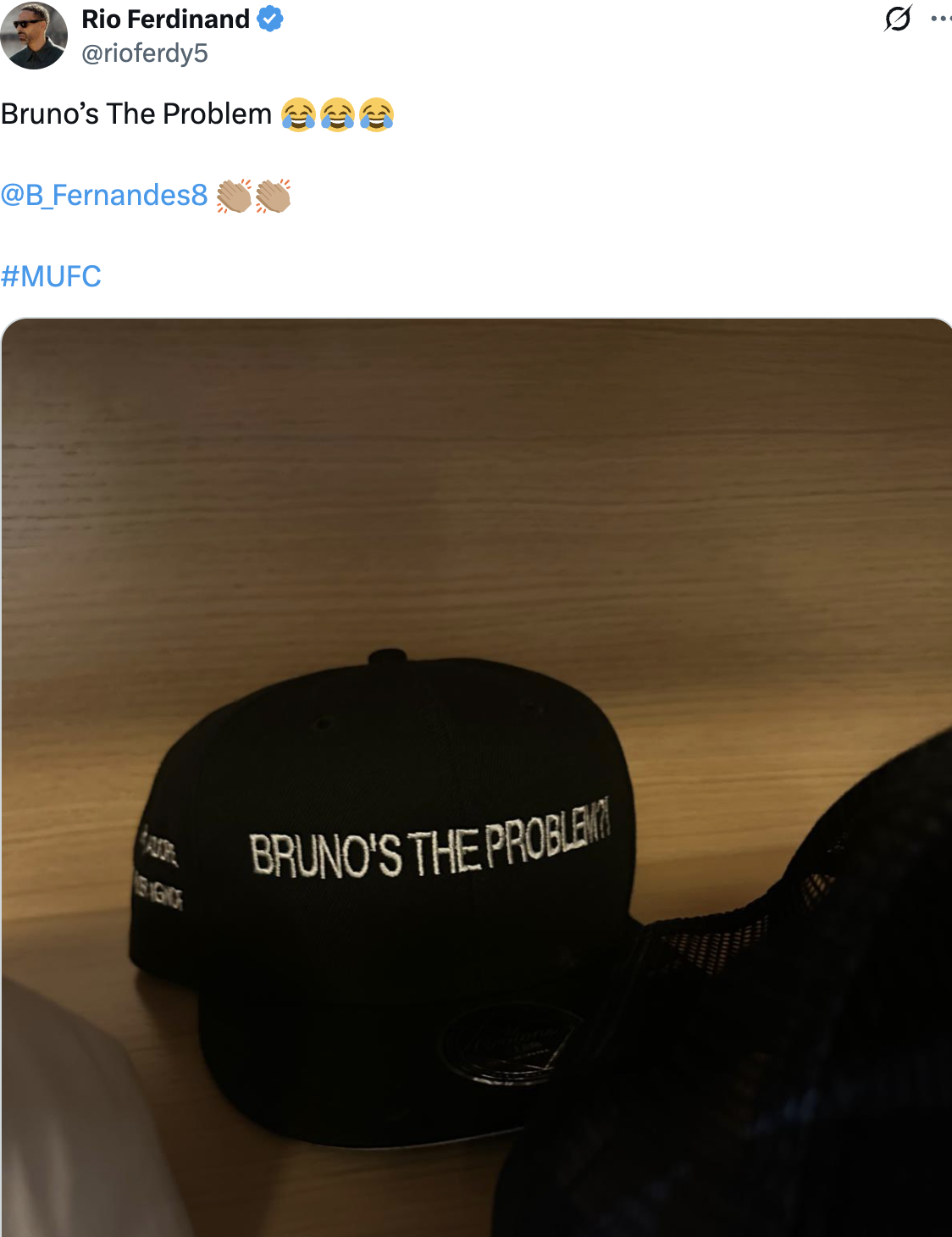 开云在线直播-费迪南德社媒晒照调侃：B费才是问题